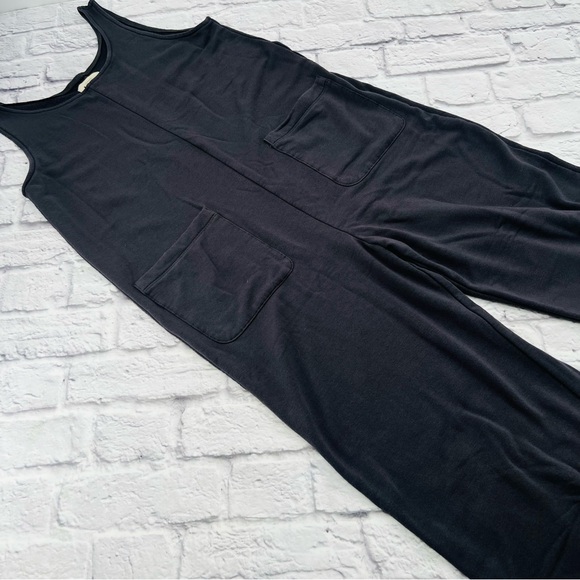 Madewell MWL Superbrushed Pull-on Jumpsuit Womans size Small Charcoal Grey - Picture 1 of 8